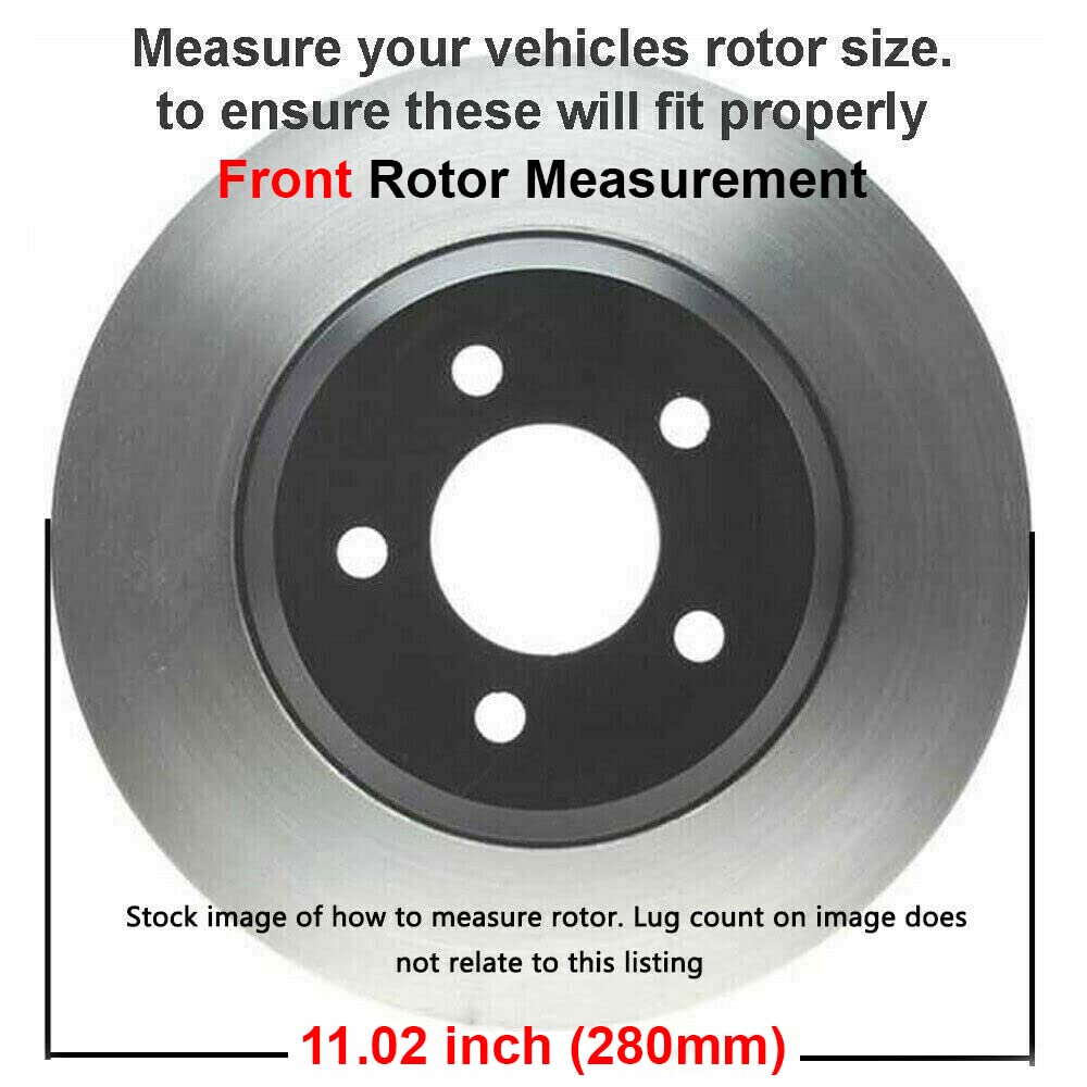 Front Brake Kit for Volkswagen 1999-2006 Golf