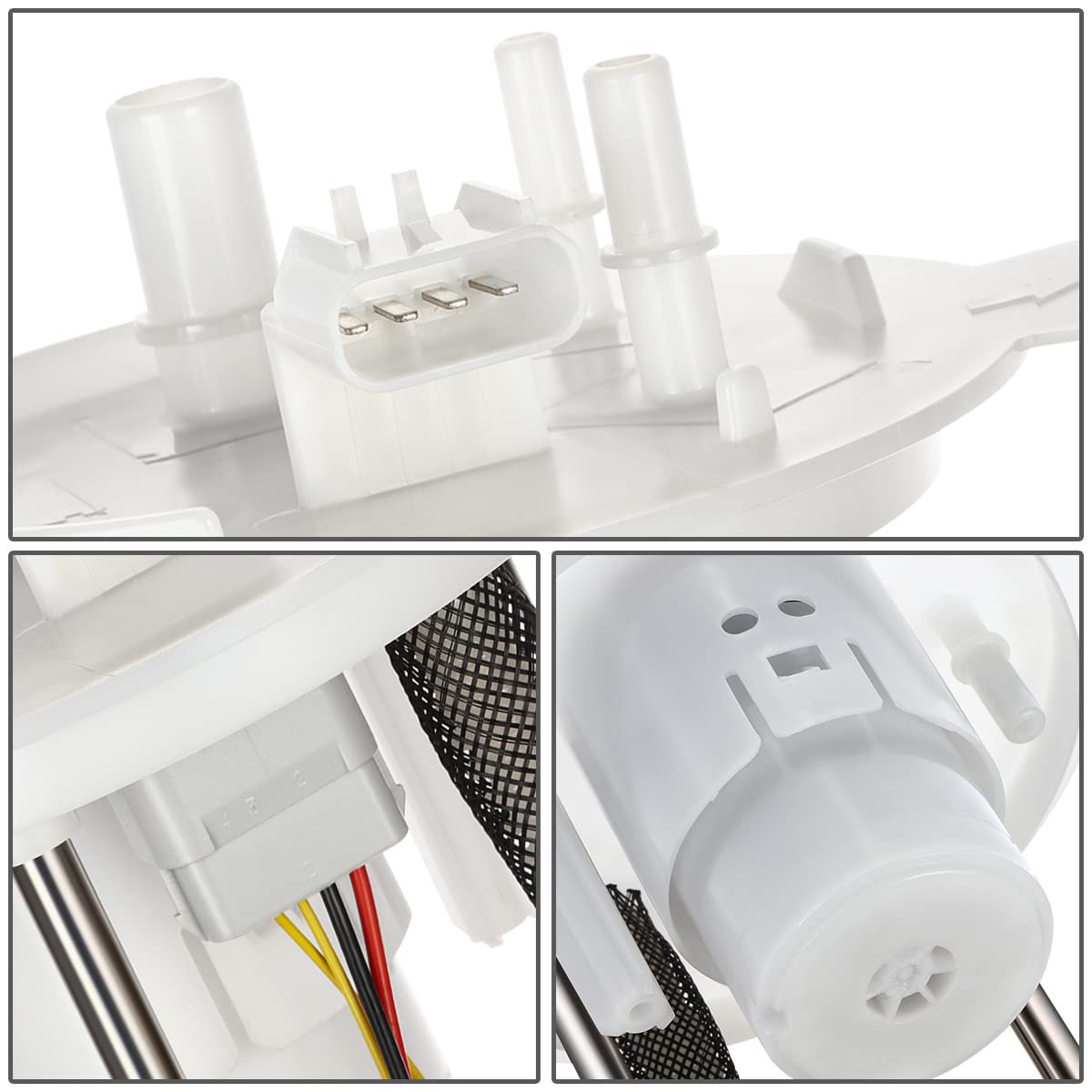J2 Engineering Electric Fuel Pump Module Assembly Compatible with 05-08 F150 / 06-08 Mark LT Replace E2533M, J2-FPM-0023