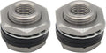 Stainless Steel Bulkhead Fitting 1/4 NPT Female Bulked Coupler 2Pcs