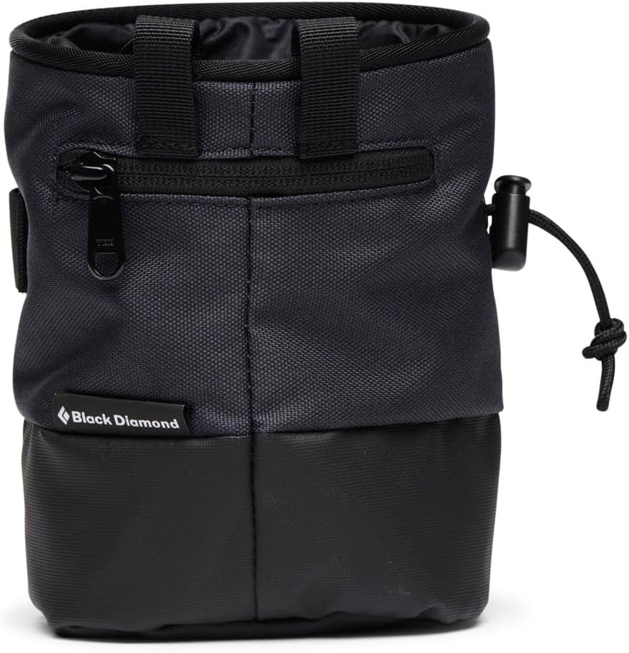 Mojo Zip Rock Climbing Chalk Bag, Adjustable Belt, Zip Pocket