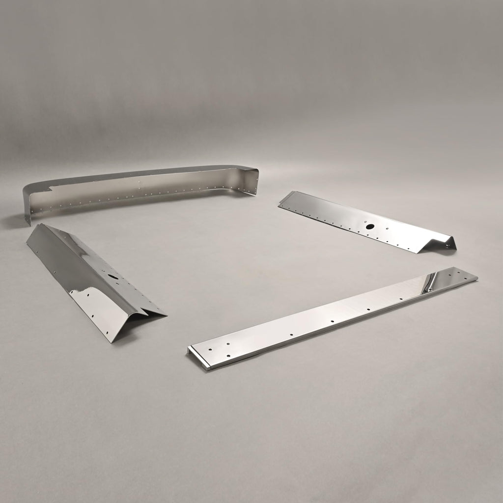 Grill Surround Compatible with Peterbilt 379 Extended Hood All Years