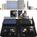 40 Piece Premium Drawing and Sketching Set with Tutorial | for Artists, Professionals or Beginners | Pencils