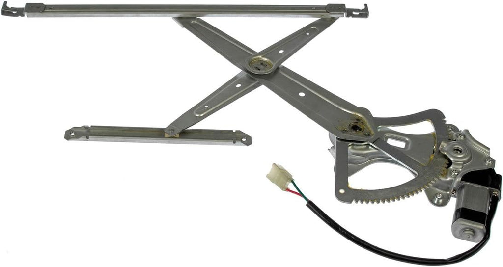 TRQ Front Driver Side Power Window Motor and Regulator Assembly Power