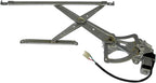 TRQ Front Driver Side Power Window Motor and Regulator Assembly Power