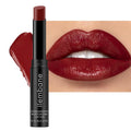 Deep Red Hydrating Lipstick, Glossy Tinted Lip Balm, Cinnamon Rose