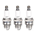 uxcell L7T Spark Plug for 2 Stroke 33cc 43cc 47cc 49cc Mini Chopper Mower, 3pcs