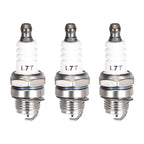 uxcell L7T Spark Plug for 2 Stroke 33cc 43cc 47cc 49cc Mini Chopper Mower, 3pcs