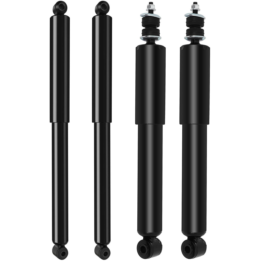 SCITOO Front Rear Shocks 4pcs for Ford for F-150 4WD Shock Absorbers