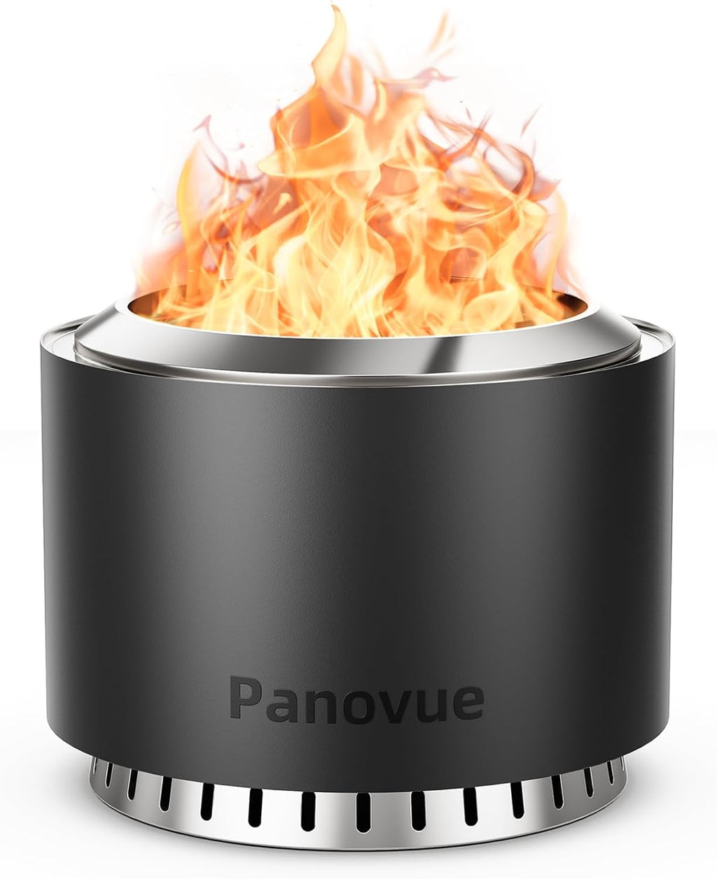 22 inch Smokeless Fire Pit with Waterproof Cover