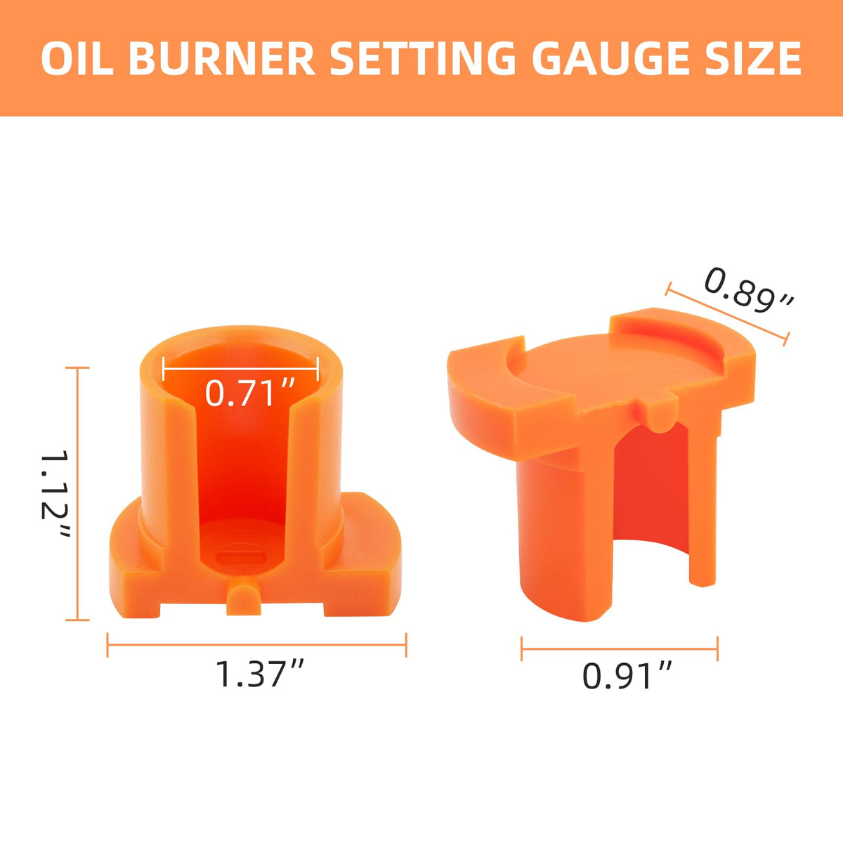 Z2000 Oil Burner Setting Gauge for Beckett AF AFG SR SF AFII, 2 Pack