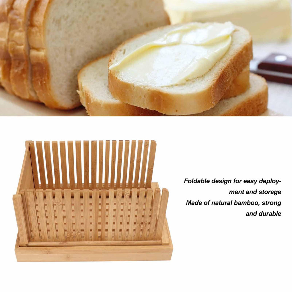 Tnfeeon Bread Slicer for Homemade Bread, Even and Consistent with Optimal Knife