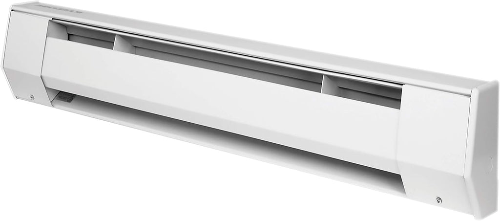 Electric 6K2412BW K Series Baseboard Heater, 6' / 1500-1125W / 277-240V, Bright White