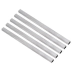 uxcell Lathe Tool Bit 8mm x 10mm x 200mm, Square Lathe Turning Tool Blanks, HSS (High Speed Steel) Rectangular Fly Cutter Mill Blank, 5pcs