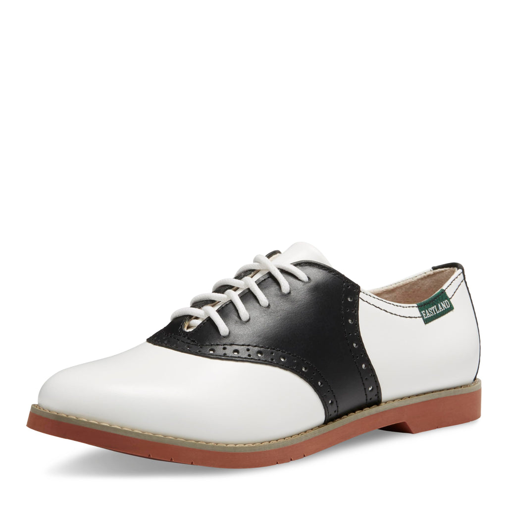 Women's Sadie Oxford, Black/White, 8 Medium US