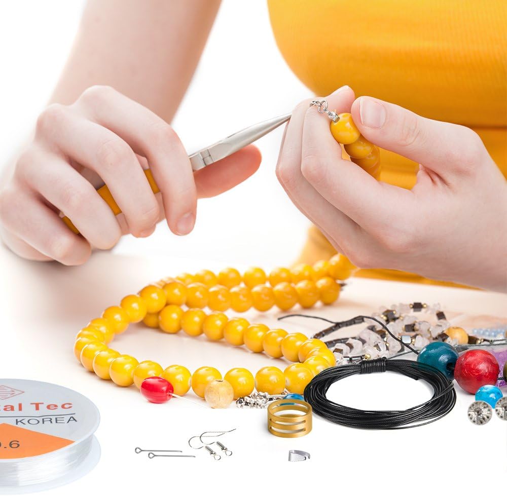 Jewelry Making Kit Jewelry Findings Starter Kit | Jewelry Beading Making and Repair Tools Kit