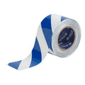 Toughstripe Floor Marking Tape 3" X 100' Polyester with Overlaminate Blue/White