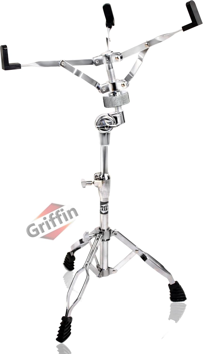 6 Piece Drum Hardware Pack (Percussion TiltPro X Edition) – Full Stand Kit with Snare, Hi-Hat, Cymbal Boom, Kick