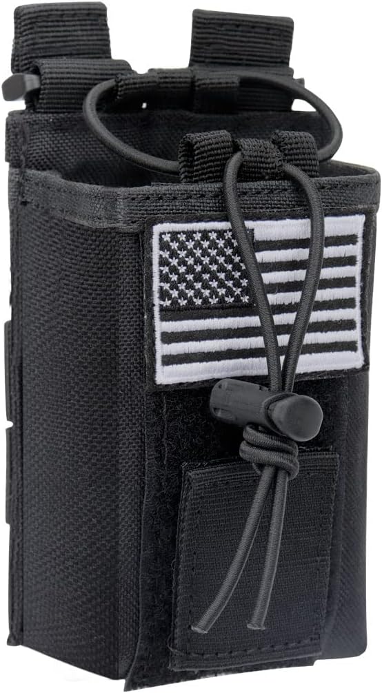 Tactical Radio Holster Case Molle Radio Pouch Military Heavy Case Accessories Radio Holder Duty Belt Holster Bag for