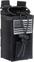 Tactical Radio Holster Case Molle Radio Pouch Military Heavy Case Accessories Radio Holder Duty Belt Holster Bag for