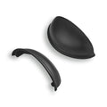 10 Pack 2-1/2" Drawer Pulls Matte Black Cabinet Cup Pulls Kitchen Hardware Cabinet Handles Drawer Handles Knobs 2-1/2