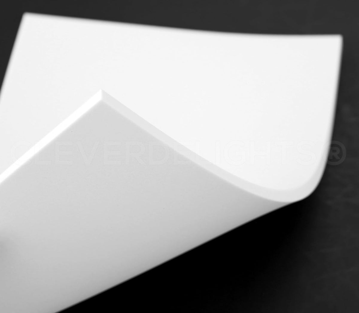 8 x 12 Inch White Foam Sheets - 10 Pack - 1/4" Extra Thick