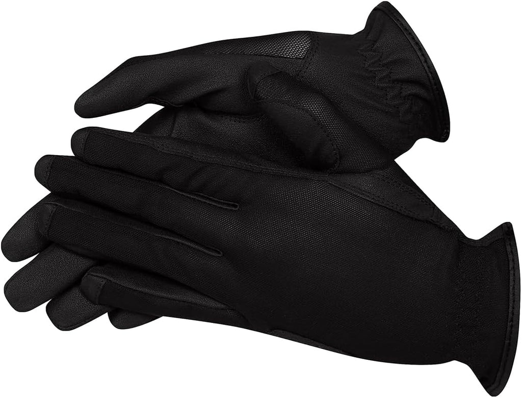 Women's Breathable Mesh Horse Riding Gloves – Lightweight Summer Equestrian Gloves