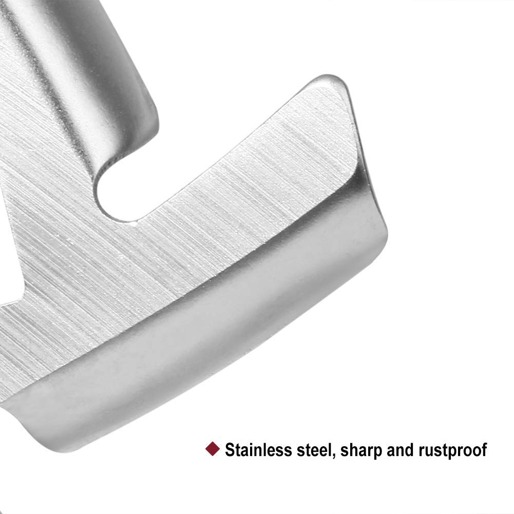 5# Food Meat Grinder Blade Stainless Steel Knife Cutter Compatible with Size 5 Meat Grinder Grinde, Fits Kitchen (2 Pack)