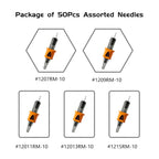 Energy 50Pcs Assorted #12 RM Tattoo Needle Cartridges Round Magnum