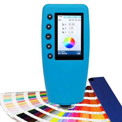 Portable Digital Precise Portable LAB Color Analyzer Sensor Colorimeter, with 8mm Aperture for Color Checking
