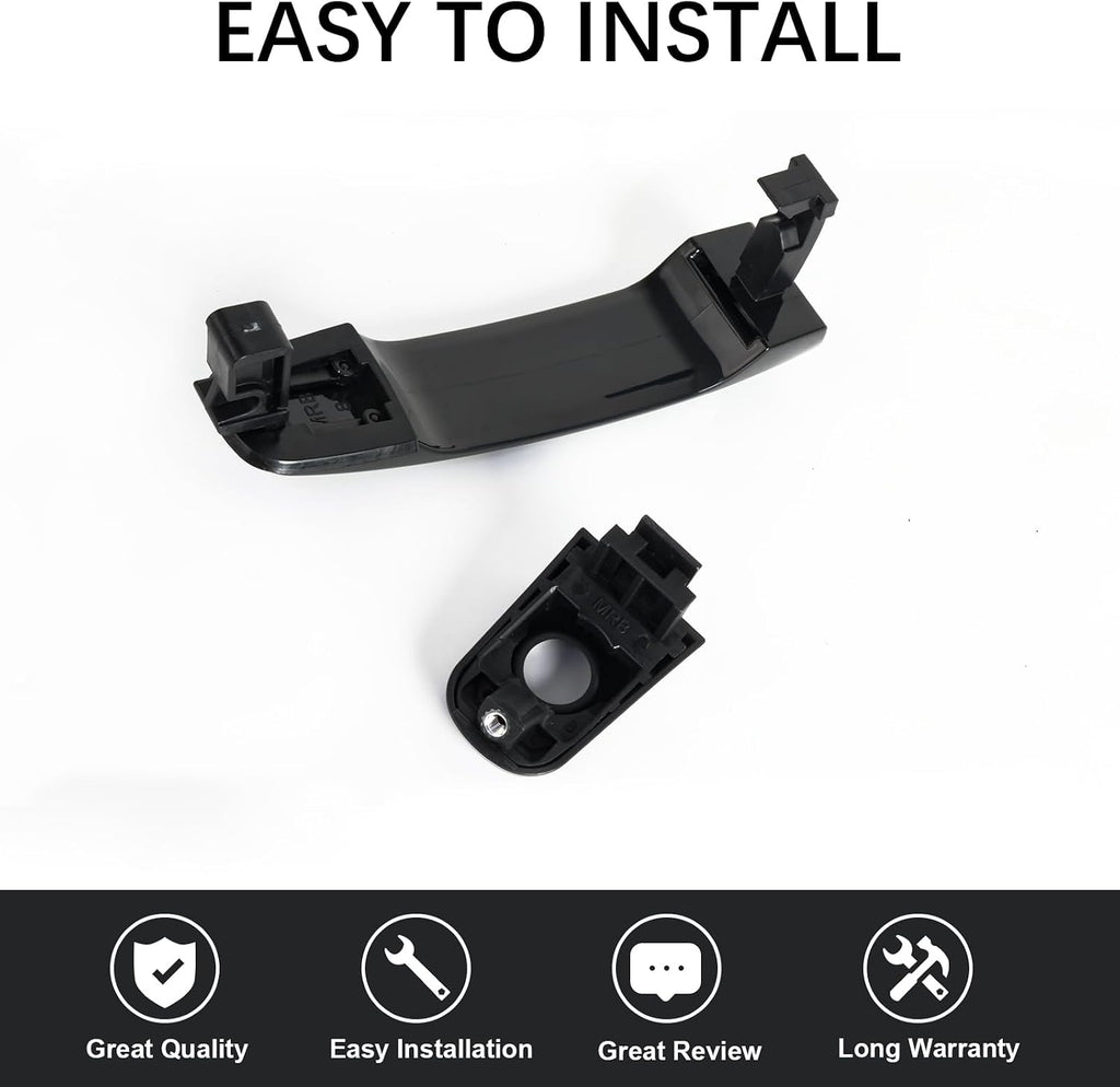 FAERSI Front Left Driver Side Exterior Door Handle Replacement for Chevrolet Equinox 2005-2012,Chevy Malibu 2004-2008,Pontiac G6 2005-2010,Replaces 22672194 GM1311184 83196