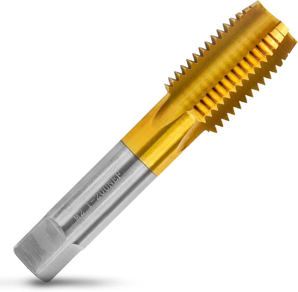 1"-20 UNEF Thread Tap for Metal,1"-20 UNEF M2 HSS Thread Milling Tap