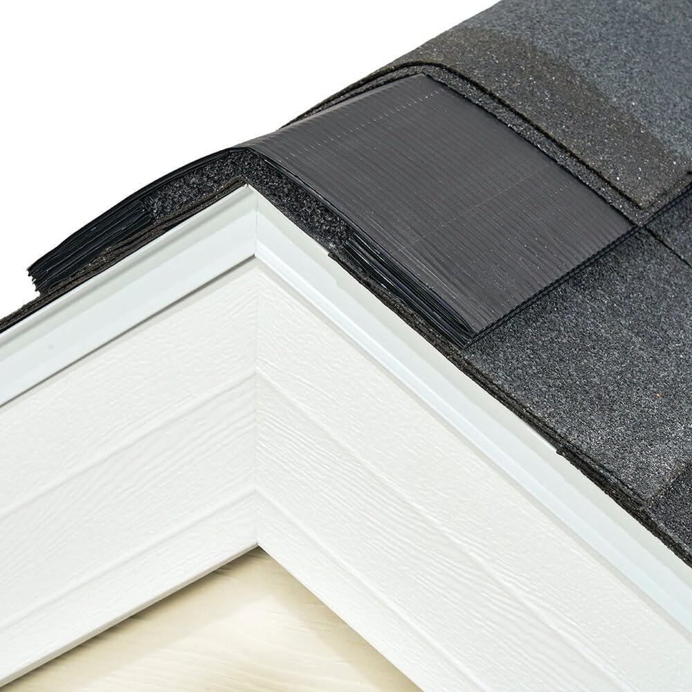58784 Shingle Ridge Vent, 11-1/4", Black