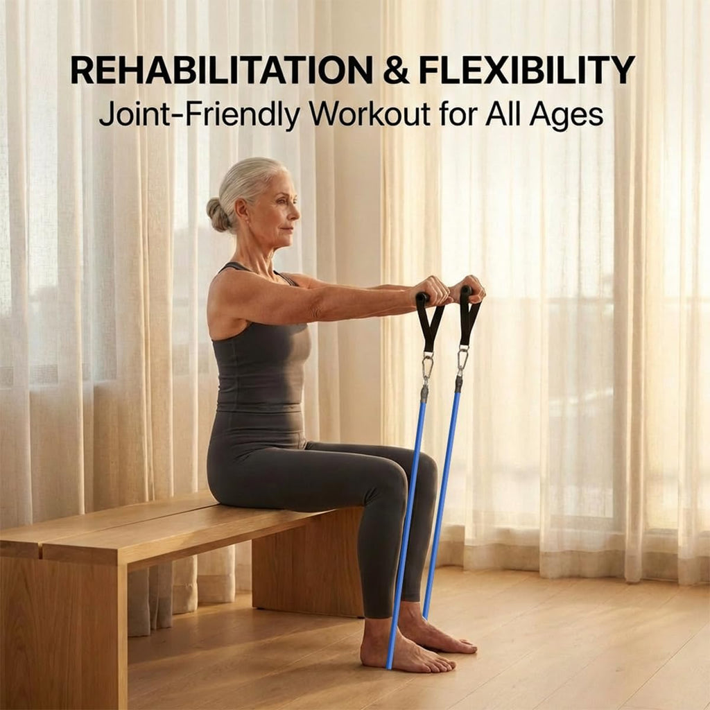 10-150LBS Resistance Bands with Handles, Ankle Straps, Door Anchor | Accredited Lab Certified, 100% Natural Latex