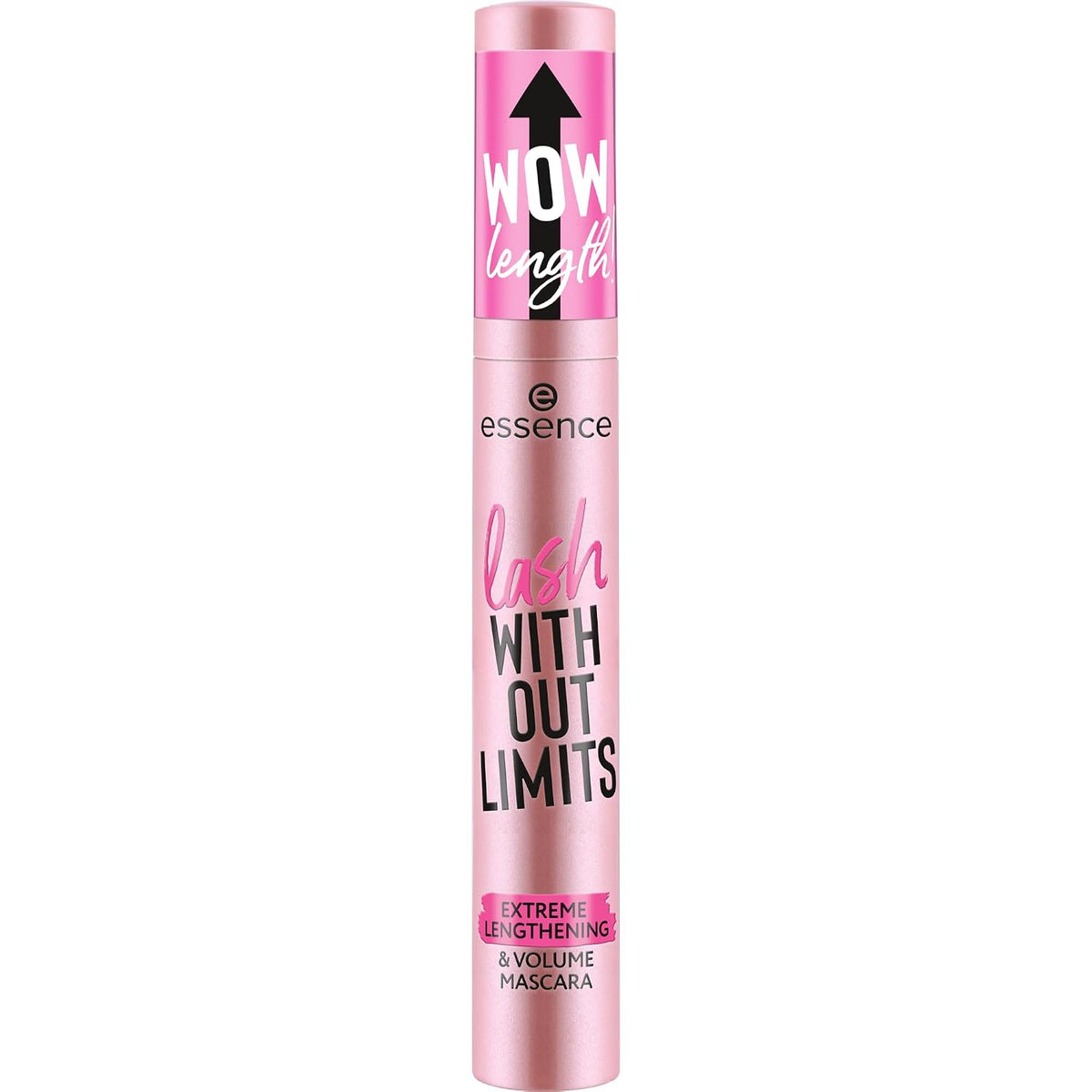 essence Lash Without Limits Extreme Lengthening & Volume Mascara, Black
