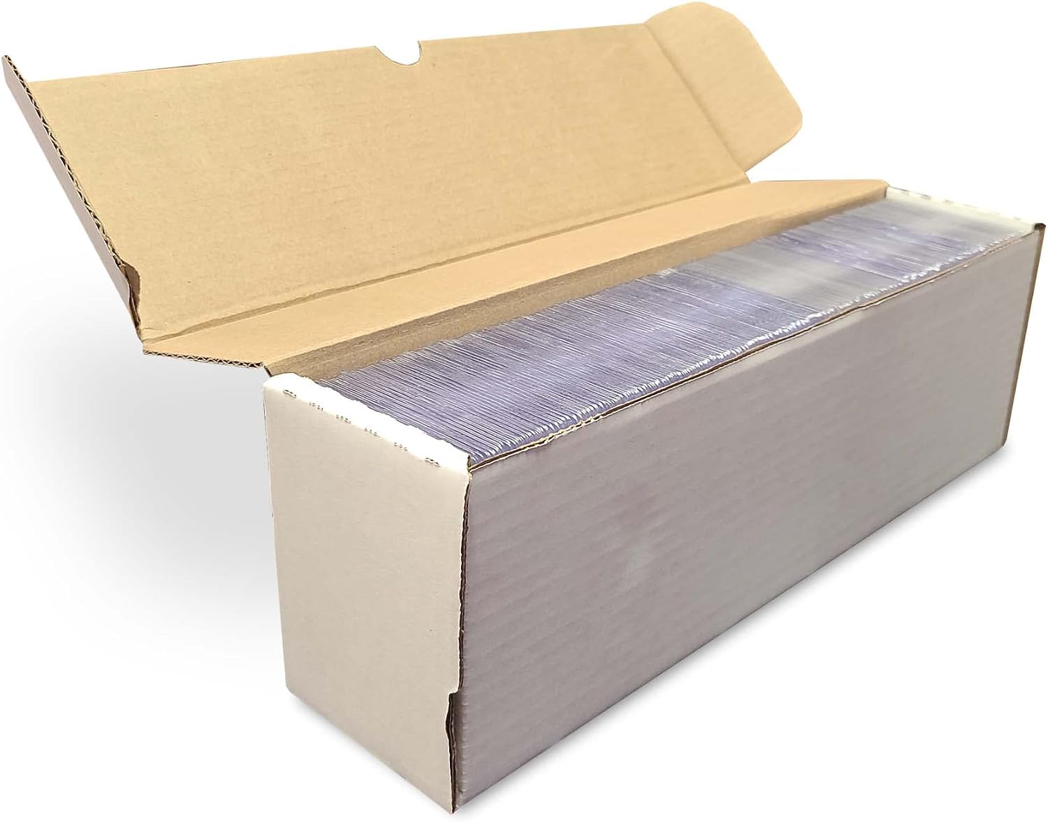 14-Inch Semi-Rigid #1 Storage Box - 3ct | Holds 350 Semi-Rigid Card Holders | Vertical Card Organizer | Ideal for