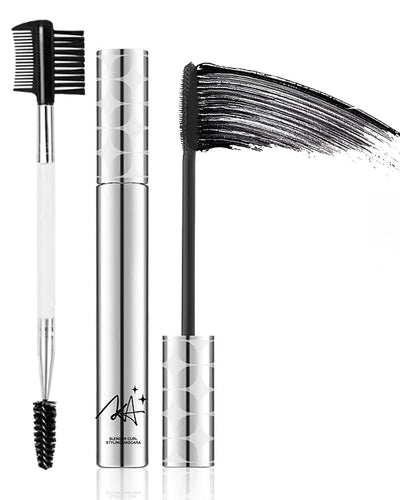 Black Mascara for Older Women 60 Plus,Waterproof Mascara Primer Lash Makeup