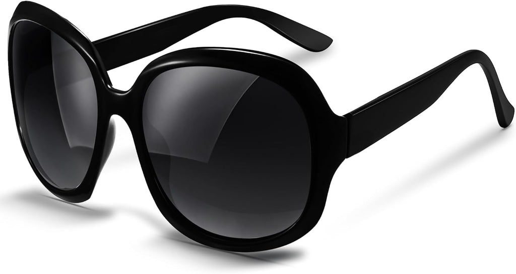 Bug Eye Oversized Polarized Sunglasses Womens, Trendy Retro Sun Glasses for Women 2025, Oversized UV Protection Shades