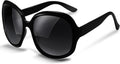 Bug Eye Oversized Polarized Sunglasses Womens, Trendy Retro Sun Glasses for Women 2025, Oversized UV Protection Shades