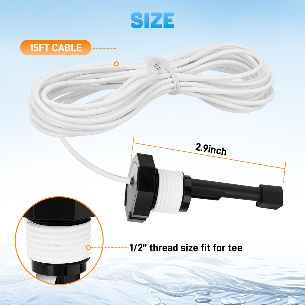 2026 Upgraded GLX-FLO-RP Pool Flow Switch Assembly