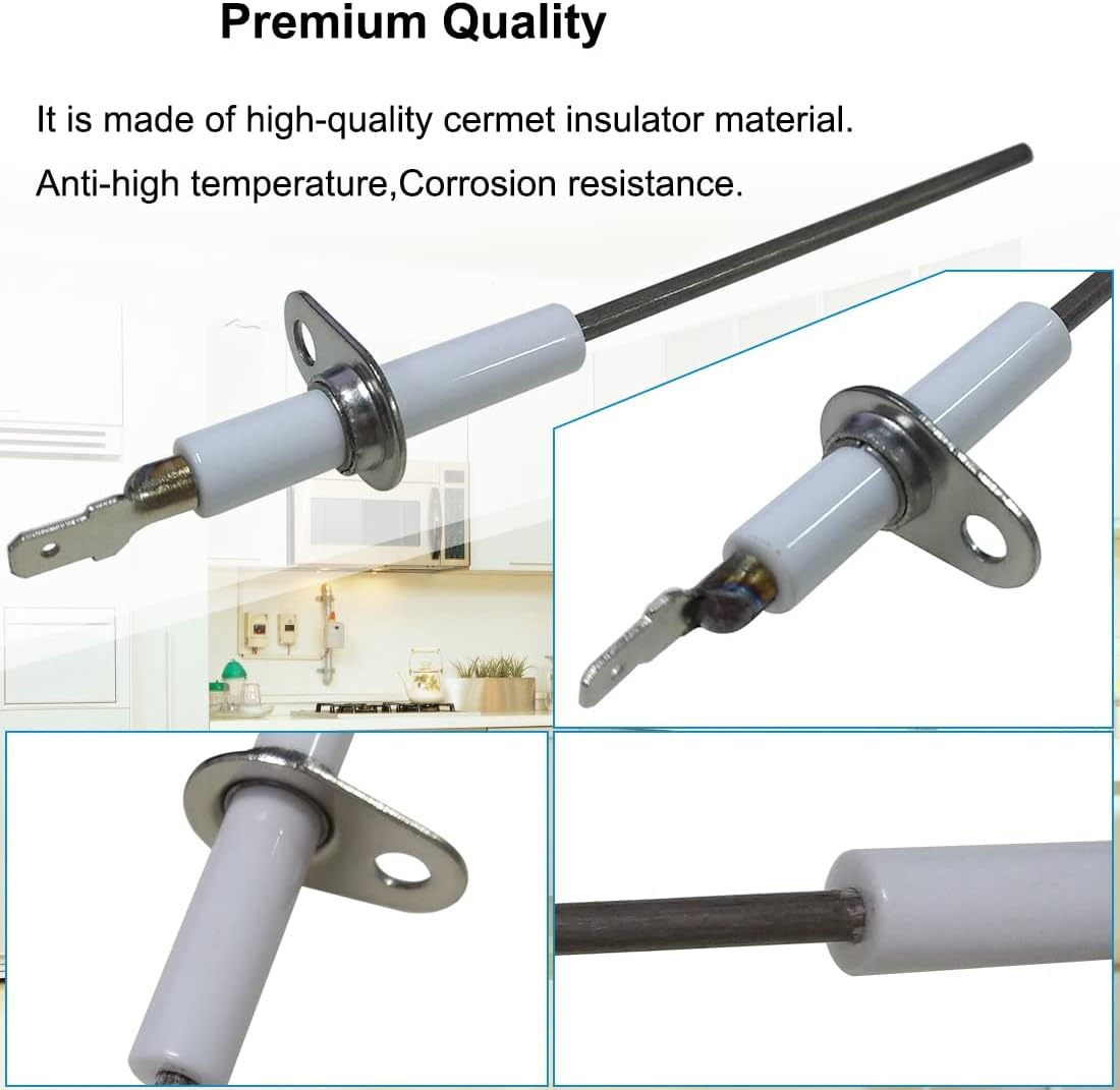 Ultra Durable 52W29 Furnace Flame Sensor Compatible with Lennox, Armstrong Ducane Furnaces - Replaces 52W2901 LB47940A 31L71 31L7101 Fits G40 G41 G50 G51 G60 G61 G71-2 PCS