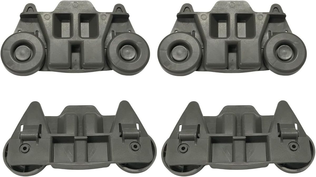 Dishwasher Lower Rack Wheel Set Compatible with Maytag Model Numbers MDB8959SFZ4, MDB8969SDE3, MDB8969SDH0, MDB8969SDH3