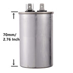 BOJACK 20 uf 370V 450V AC CBB65 Motor and Fan Starting Round Capacitor 20 MFD 10000AFC