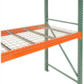 Pallet Rack Wire Decking, 52"W x 48"D (2500 lbs cap) Gray