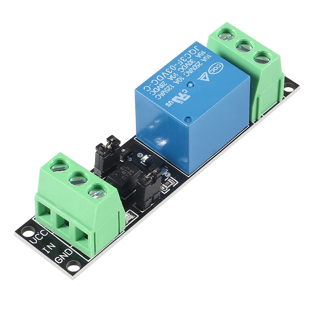 6PCS 1 Channel DC 3V Relay High Level Driver Module Optocoupler Relay Module Isolated Drive Control Board