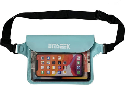 Waterproof Waist Pouch Dry Belt Bag Fanny Pack Keep Your Key Fob Wallet Kindle Phone Dry Perfect For Swim Surf