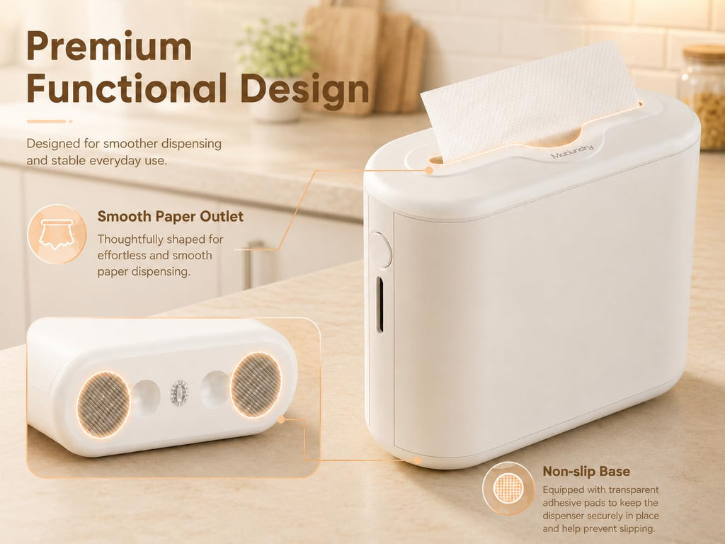 Countertop Multifold Paper Towel Dispenser, White