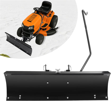 46" Black Snow Blade Plows Attachment Compatible with Columbia, Troy-Bilt, Remington, Yard-Man and Yard Machines