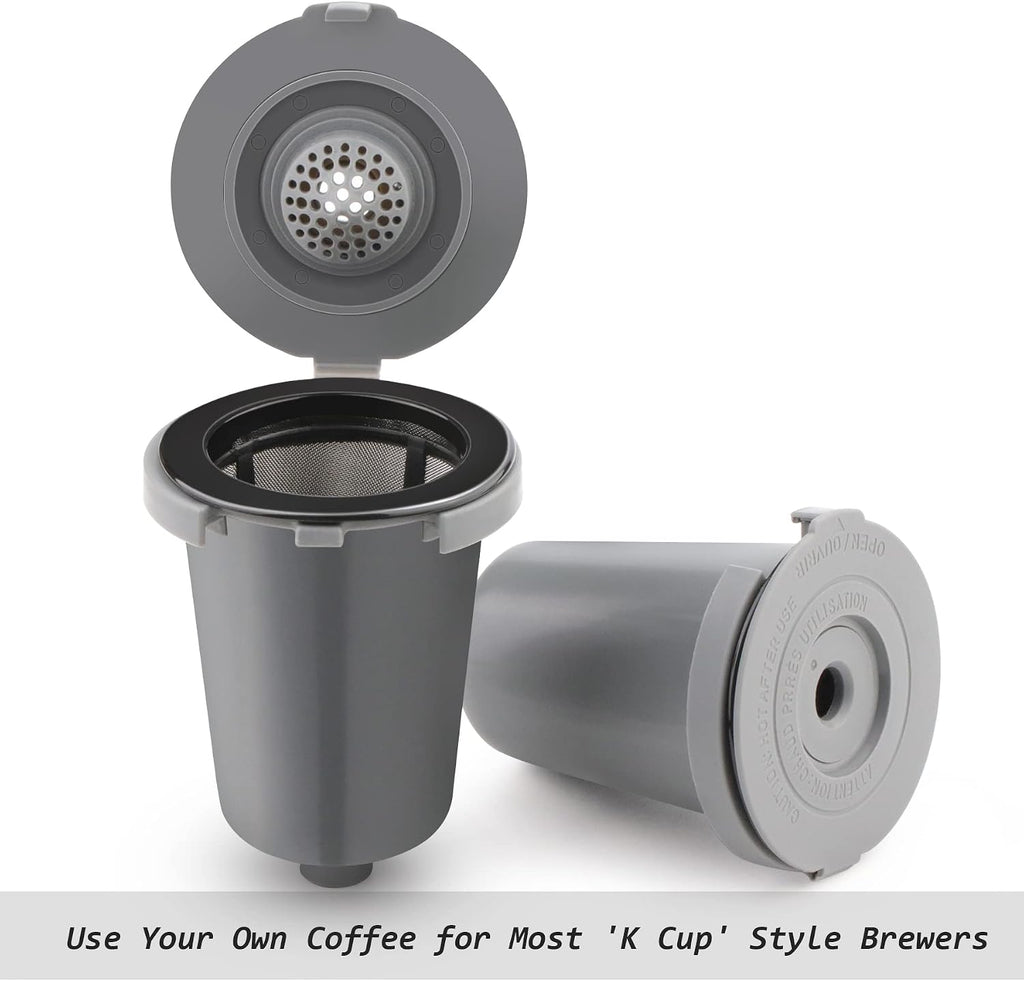 Reusable Filter Cup for Cuisinart, Gray (2 Pack)
