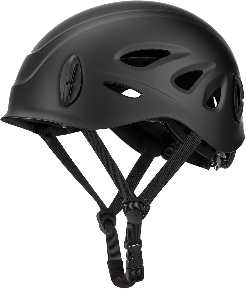 Rock Climbing Helmet for Adults, Ideal for Mountaineering, Arborist Work, Hiking and Caving, Adjustable Design