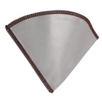 Stainless Steel Coffee Cone Filter for Home Office Fine Filtering
